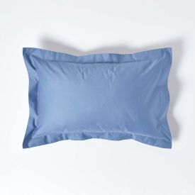 Air Force Blue Egyptian Cotton Oxford Pillowcase 1000 TC, Standard 