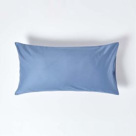 Air Force Blue Egyptian Cotton Housewife Pillowcase 1000 TC, King Size 