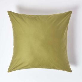 Olive Green European Size Pillowcase 1000 TC