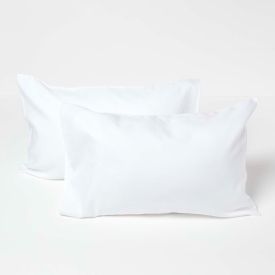 White Linen Kid’s Pillowcases 60 x 40 cm, Pack of 2