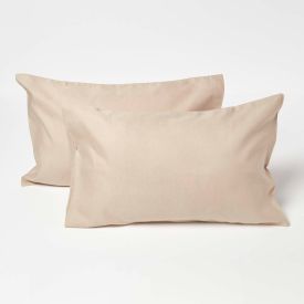 Natural Linen Kid’s Pillowcases 60 x 40 cm, Pack of 2