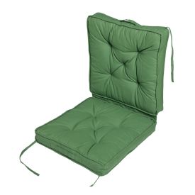 Forest Green Cotton Travel Support Booster Cushion