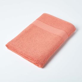 Turkish Cotton Jumbo Towel, Burnt Orange 