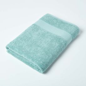 Turkish Cotton Jumbo Towel, Sea Green 