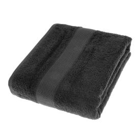 Turkish Cotton Black Jumbo Towel