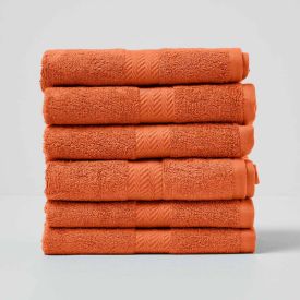 Burnt Orange 100% Combed Egyptian Cotton Towels 500 GSM