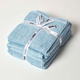 Duck Egg Blue 100% Combed Egyptian Cotton Towel Bale Set 500 GSM