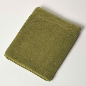 Moss Green 100% Combed Egyptian Cotton Bath Sheet 700 GSM