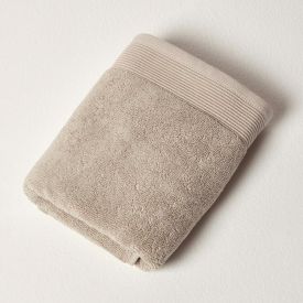 Taupe 100% Combed Egyptian Cotton Hand Towel 700 GSM