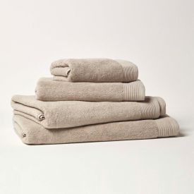 Taupe 100% Combed Egyptian Cotton Towels 700 GSM