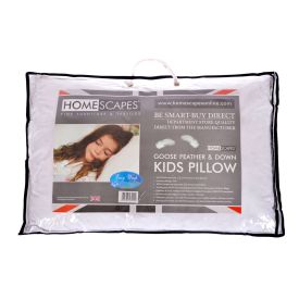 Kids Goose Feather & Down 40 x 60 cm Toddler Pillow