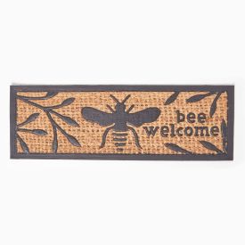 Bumble Bee Rubber & Coir Doormat