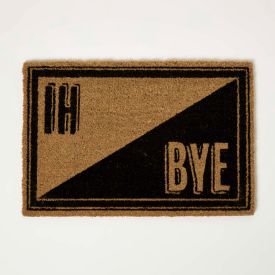 "Hi Bye" Coir Doormat 60 x 40 cm