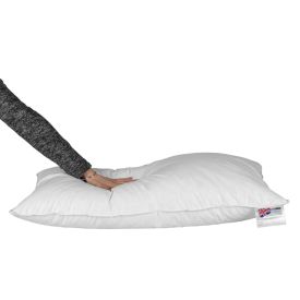 Goose Feather & Down Euro Continental Pillow - 40cm x 80cm (16"x32")