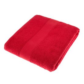 Turkish Cotton Red Jumbo Towel