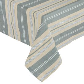 Oxford Grey Tablecloth, 54 x 54 Inches
