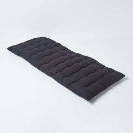 Black Bench Cushion