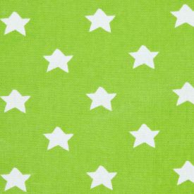 Pure Cotton Stars Green Fabric 150cm Wide