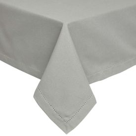 Plain Cotton Grey Tablecloth