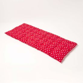 Red Polka Dot Bench Cushion