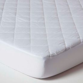 Cot Bed Quilted Waterproof Mattress Protector Pack of 2