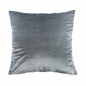 Square Scatter Cushion for Sofa or Bed Homescapes Luxury Champagne Crushed Velvet Cushion Cover 18 x 18 Inch 45 cm 