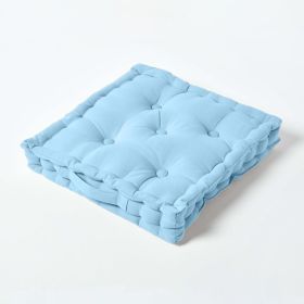 Cotton Blue Floor Cushion