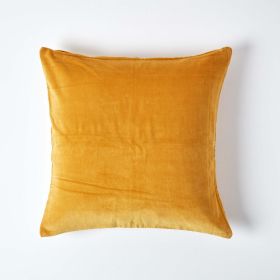 Mustard Velvet Cushion Cover