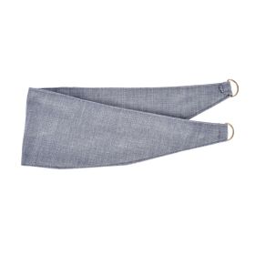 Sky Blue Plain Curtain Tie Backs Pair, 66 cm