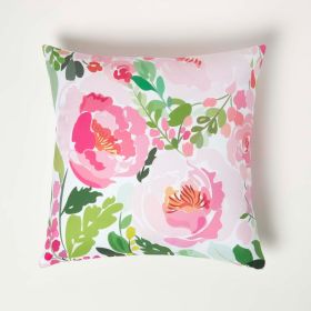 Pink Peony Outdoor Cushion 45 x 45 cm