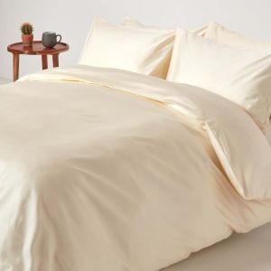 Belle Maison 400tc Ägyptische Baumwolle Bettbezug & Bettwäsche weiß 
